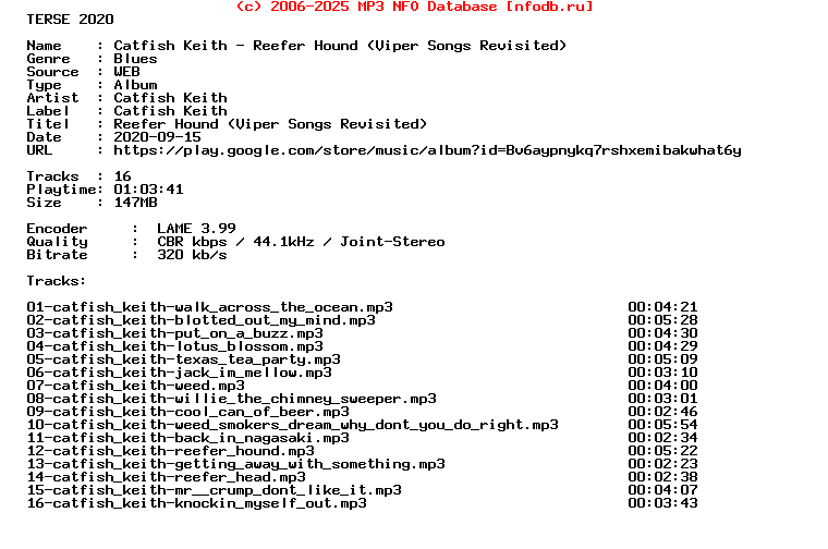Catfish_Keith-Reefer_Hound_(VIPER_SONGS_REVISITED)-WEB-2018-Terse