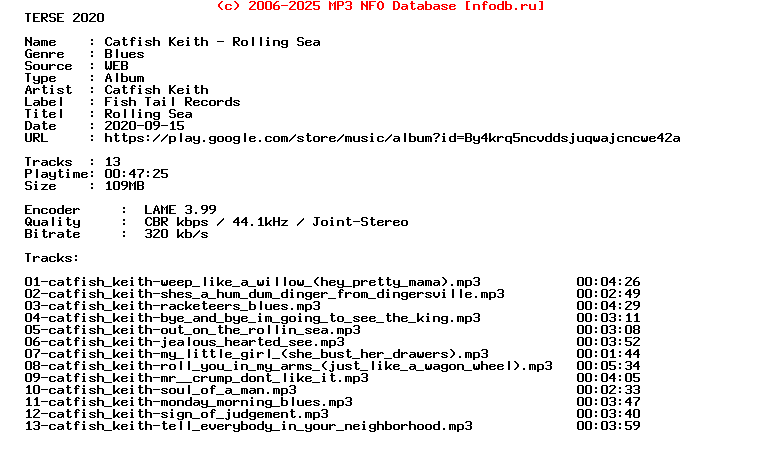 Catfish_Keith-Rolling_Sea-WEB-2003-Terse