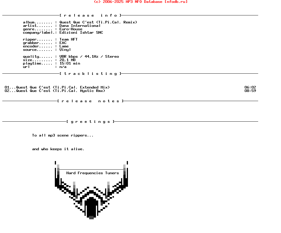 Dana_International-Quest_Que_Cest_(TI.PI.CAL._REMIX)_(RHY001)-Vinyl-1995-HFT