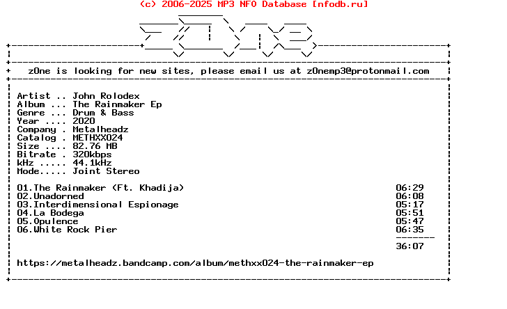 John_Rolodex-The_Rainmaker_Ep-Methxx024-WEB-2020-Z0Ne