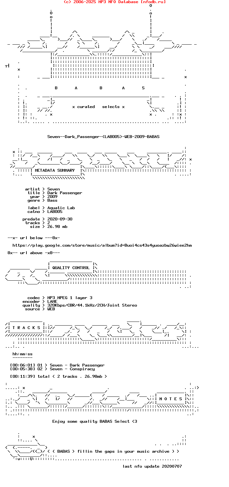 Seven--Dark_Passenger-(LAB005)-WEB-2009-BABAS