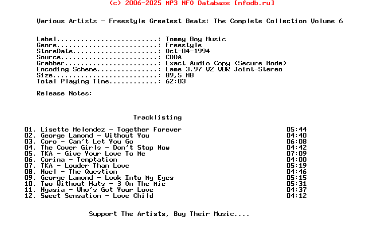 VA-Freestyle_Greatest_Beats-The_Complete_Collection_Volume_6-1994