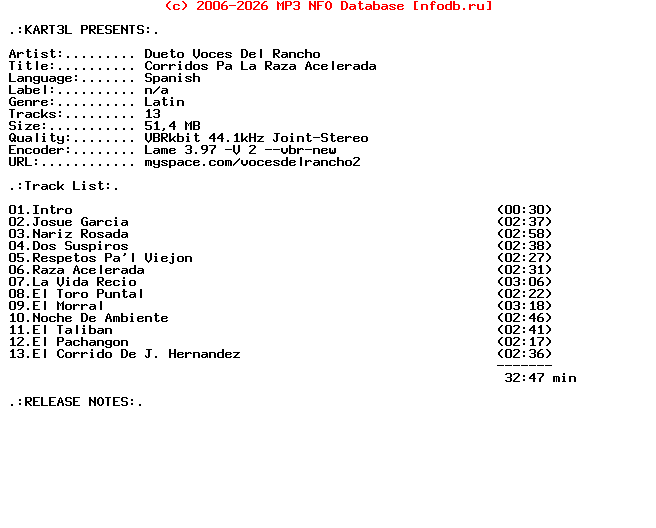 Dueto_Voces_Del_Rancho-Corridos_Pa_La_Raza_Acelerada-SP-2008-KART3L