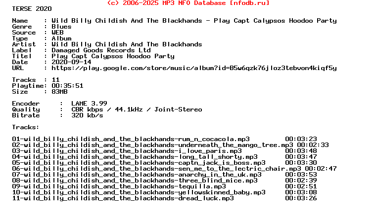 Wild_Billy_Childish_And_The_Blackhands-Play_Capt_Calypsos_Hoodoo_Party-WEB-2008-Terse