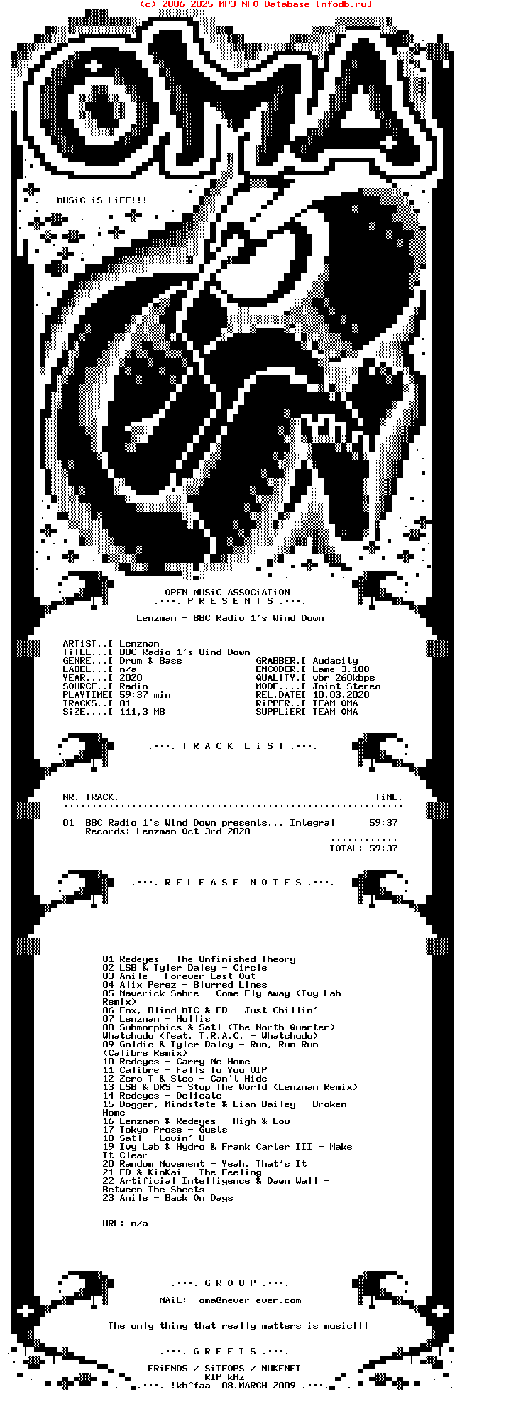 Lenzman--Bbc_Radio_1S_Wind_Down-Dvbs-10-03-2020-OMA