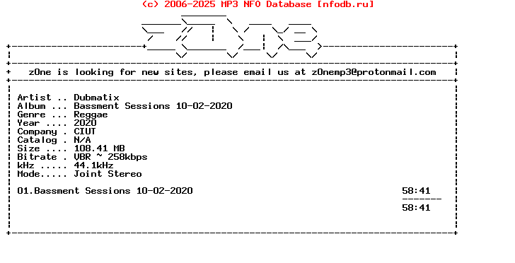 Dubmatix-Bassment_Sessions-DAB-10-02-2020-Z0Ne