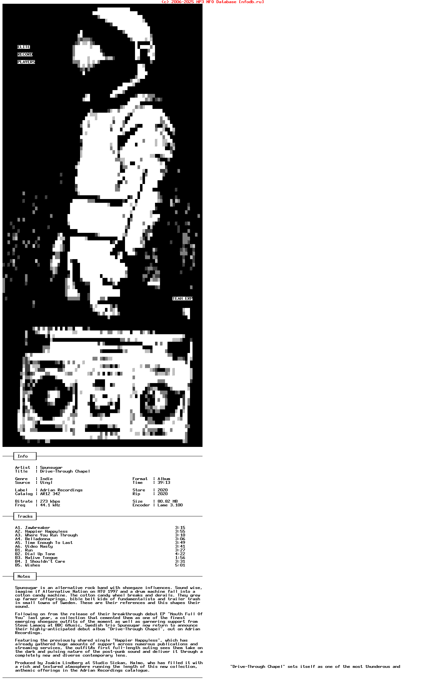 Spunsugar-Drive-Through_Chapel-Lp-2020-Erp