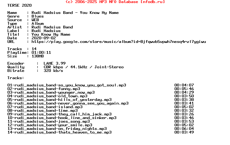 Rudi_Madsius_Band-You_Know_My_Name-WEB-2009-Terse