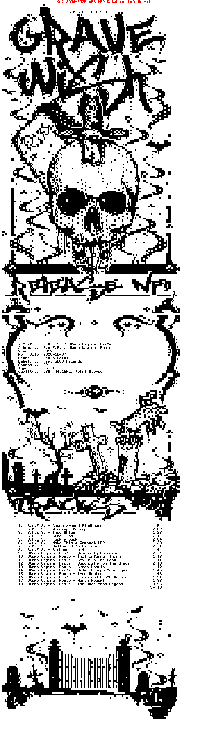 Smes_-_Utero_Vaginal_Peste-Smes_-_Utero_Vaginal_Peste-Split-2019