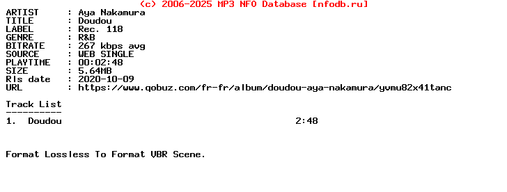 Aya_Nakamura-Doudou-Single-WEB-FR-2020-Guests