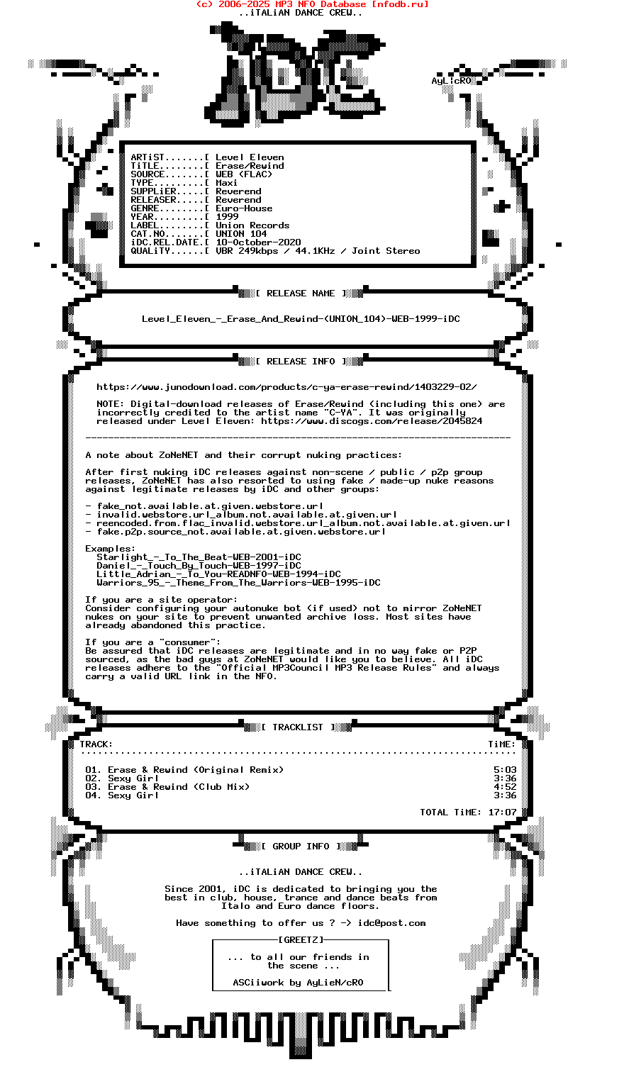 Level_Eleven_-_Erase_And_Rewind-(UNION_104)-WEB-1999-iDC