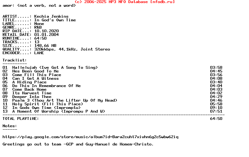 Kechia_Jenkins-In_Gods_Own_Time-WEB-2004