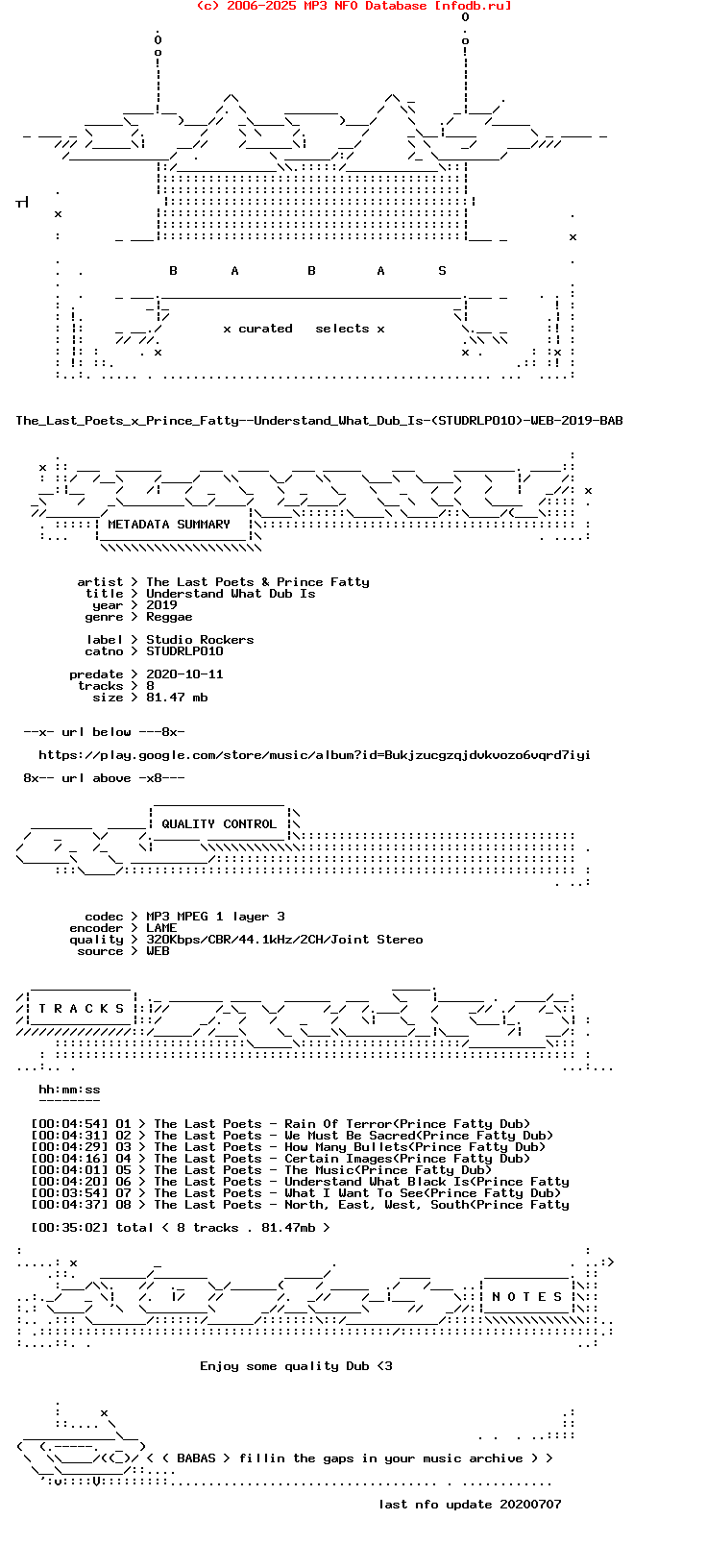 The_Last_Poets_X_Prince_Fatty--Understand_What_Dub_Is-(STUDRLP010)-WEB-2019-BABAS
