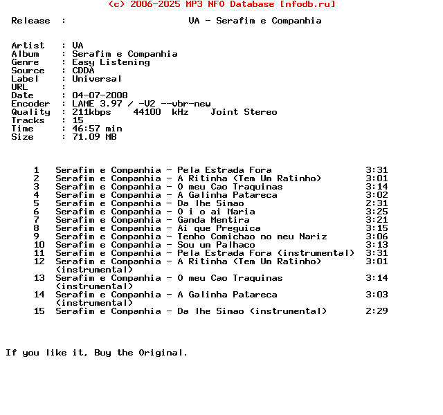 VA-Serafim_E_Companhia-CD-PT-2008
