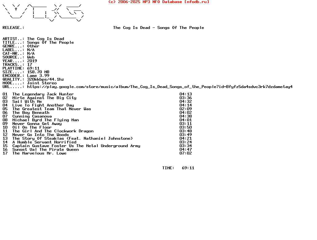 The_Cog_Is_Dead-Songs_Of_The_People-WEB-2019-Vrg