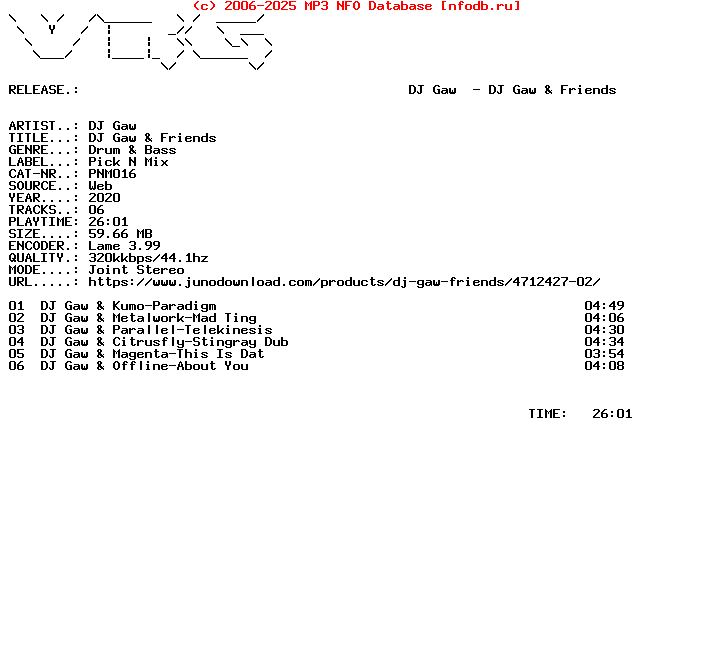 Dj_Gaw-Dj_Gaw_And_Friends-(PNM016)-WEB-2020-Vrg