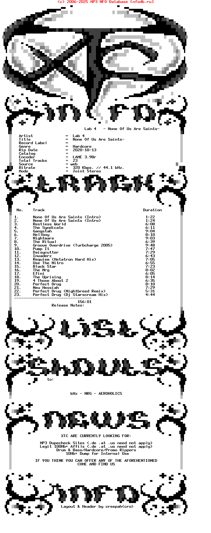 Lab_4-None_Of_Us_Are_Saints-2006-XTC