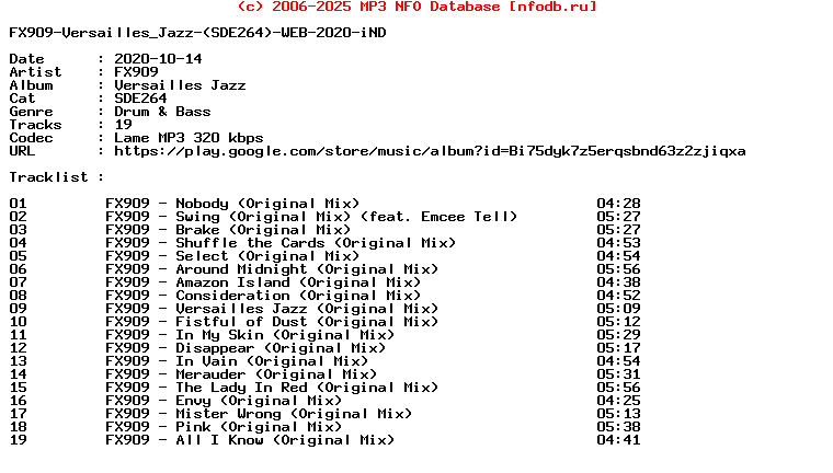 Fx909-Versailles_Jazz-(SDE264)-WEB-2020