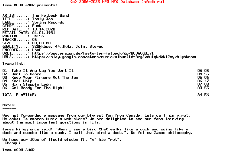 The_Fatback_Band-Tasty_Jam-WEB-1981