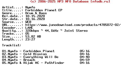 Nymfo-Forbidden_Planet_Ep-(DISNYVIP001)-WEB-2020