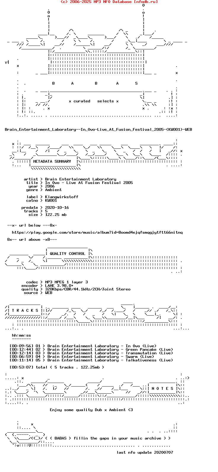 Brain_Entertainment_Laboratory--In_Ovo-Live_At_Fusion_Festival_2005-(KW001)-WEB-2006-Babas_Int