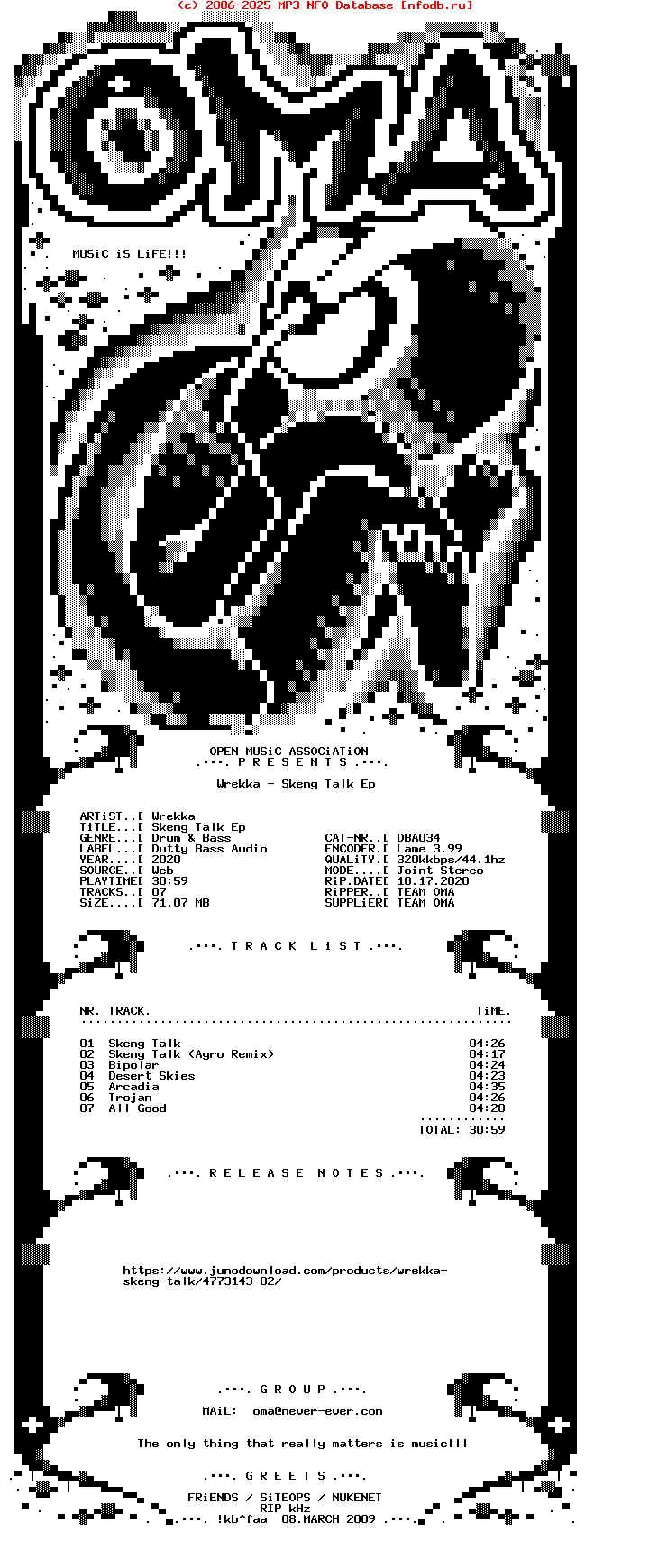 Wrekka--Skeng_Talk_Ep-(DBA034)-WEB-2020-OMA