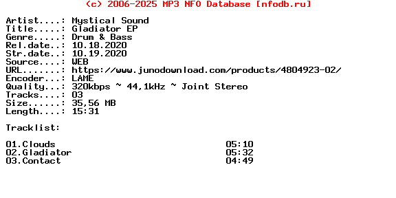Mystical_Sound-Gladiator_Ep-(CLS340)-WEB-2020