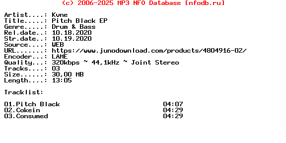 Kvne-Pitch_Black_Ep-(CITRUS20017)-WEB-2020