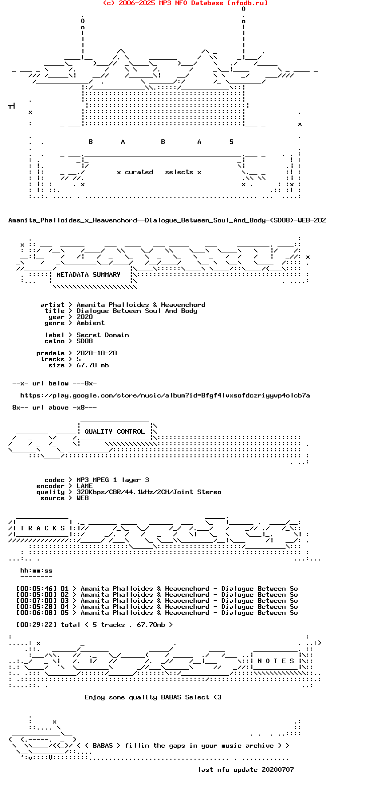 Amanita_Phalloides_X_Heavenchord--Dialogue_Between_Soul_And_Body-(SD08)-WEB-2020-Babas_Int