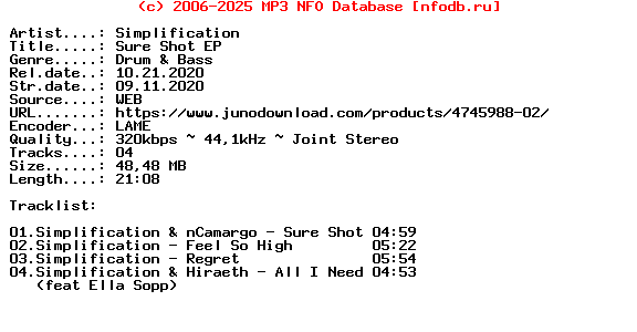 Simplification-Sure_Shot_Ep-(LV090DD)-WEB-2020