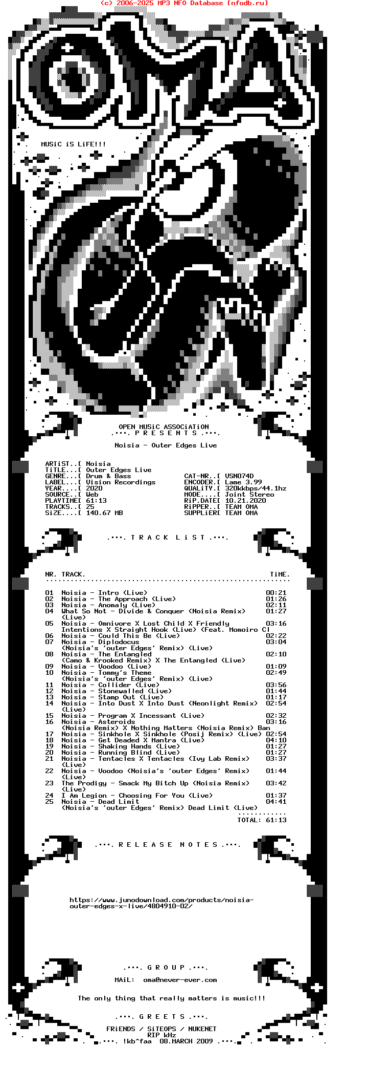 Noisia--Outer_Edges_Live-(VSN074D)-WEB-2020-OMA