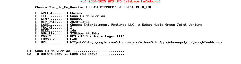 Chesca-Como_Tu_Me_Querias-(00842812139031)-WEB-2020