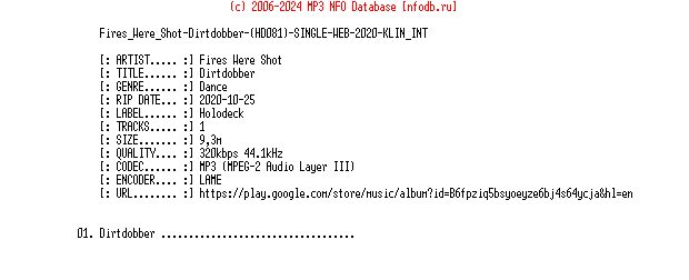 Fires_Were_Shot-Dirtdobber-(HD081)-Single-WEB-2020