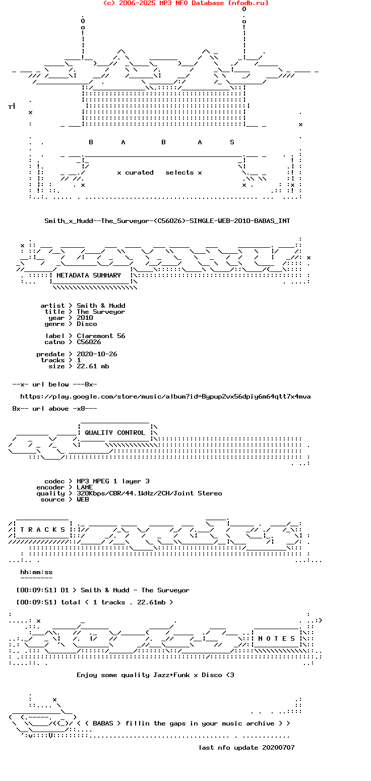 Smith_X_Mudd--The_Surveyor-(C56026)-Single-WEB-2010-Babas_Int