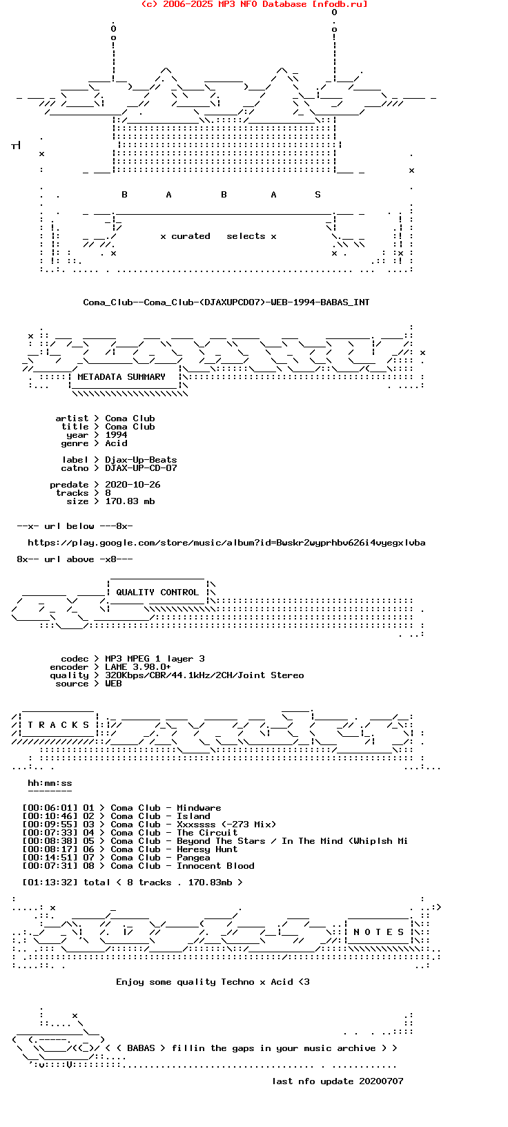 Coma_Club--Coma_Club-(DJAXUPCD07)-WEB-1994-Babas_Int