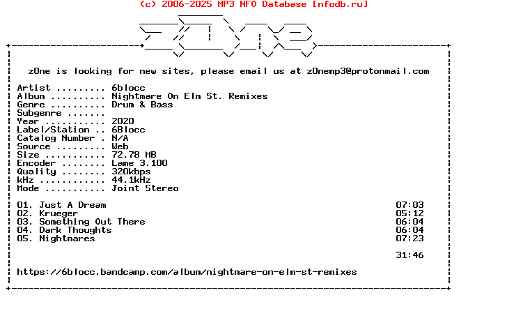 6Blocc-Nightmare_On_Elm_St_Remixes-WEB-2020-Z0Ne