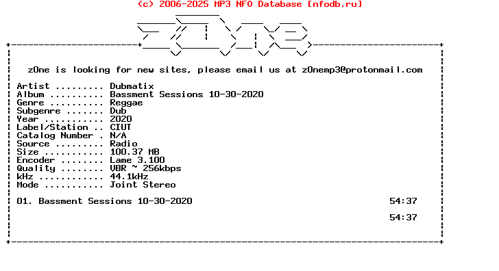Dubmatix-Bassment_Sessions-DAB-10-30-2020-Z0Ne