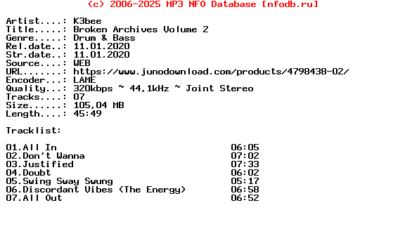 K3Bee-Broken_Archives_Volume_2-(OMNIEP218)-WEB-2020