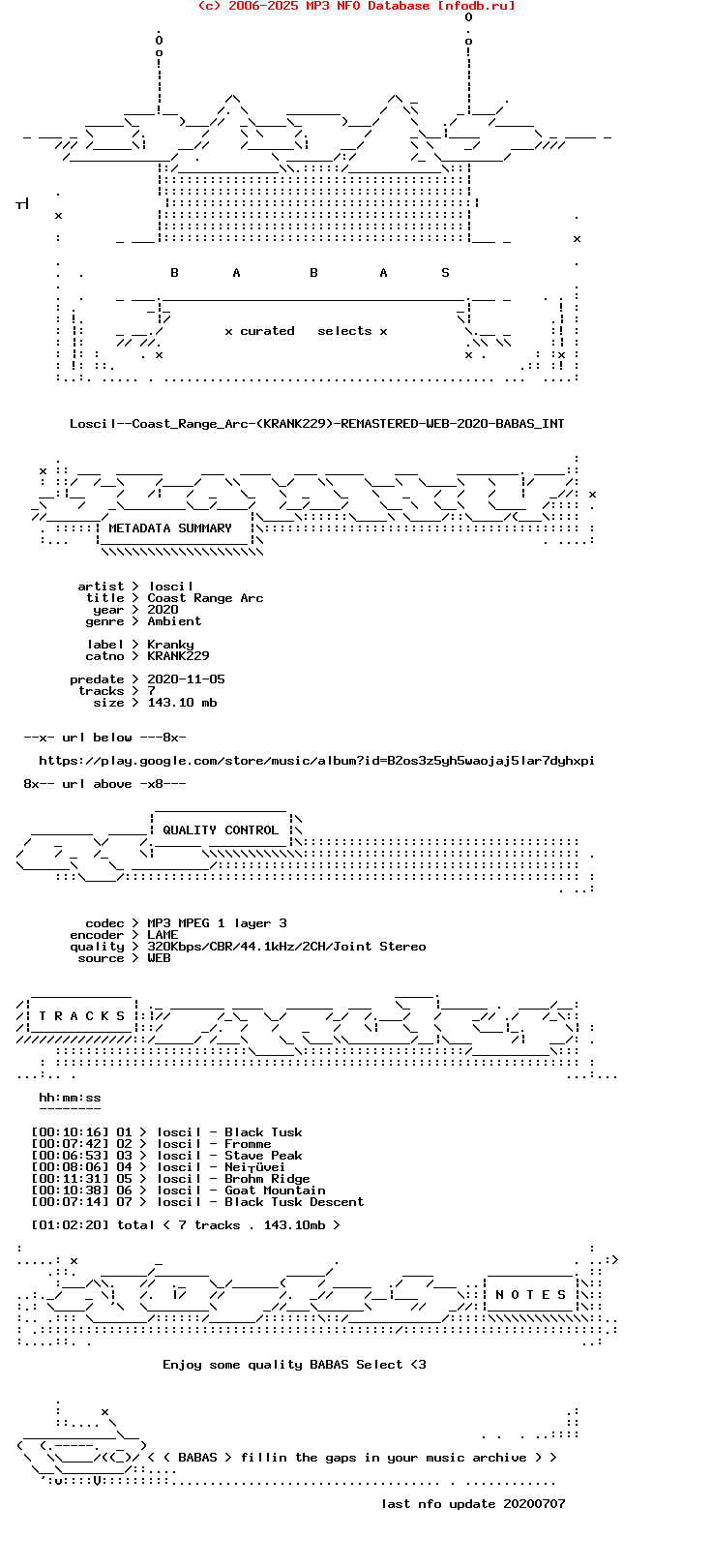 Loscil--Coast_Range_Arc-(KRANK229)-Remastered-WEB-2020-Babas_Int