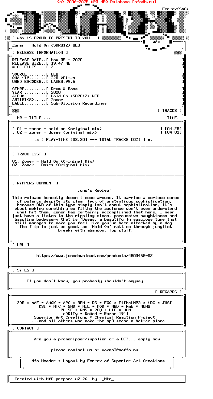 Zoner-Hold_On-(SDR012)-WEB-2020