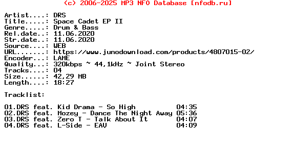 Drs-Space_Cadet_Ep_Ii-(SPACECADET004)-WEB-2020