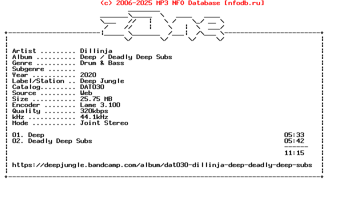 Dillinja-Deep_Deadly_Deep_Subs-Dat030-WEB-2020-Z0Ne