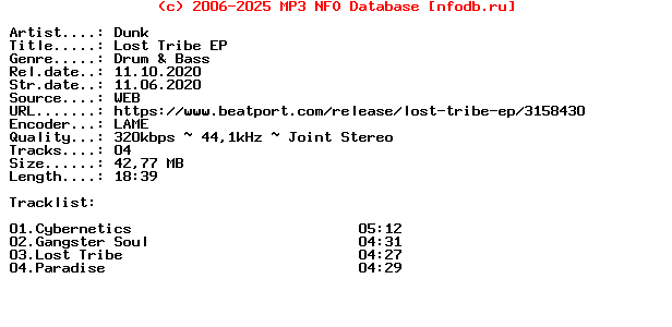 Dunk-Lost_Tribe_Ep-(CIAQS030)-WEB-2020