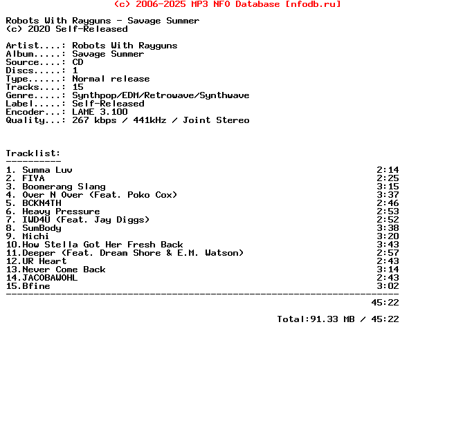 Robots_With_Rayguns-Savage_Summer-CD-2020