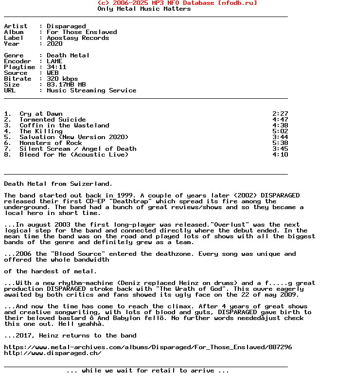 Disparaged-For_Those_Enslaved-WEB-2020
