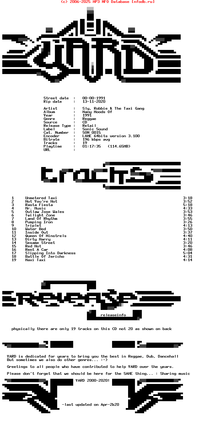 Sly_Robbie_And_The_Taxi_Gang-Many_Moods_Of-(SON_0015)-CD-1991-YARD_INT