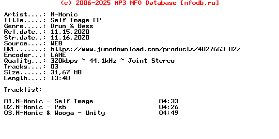 N-Monic-Self_Image_Ep-(CITRUS20016)-WEB-2020