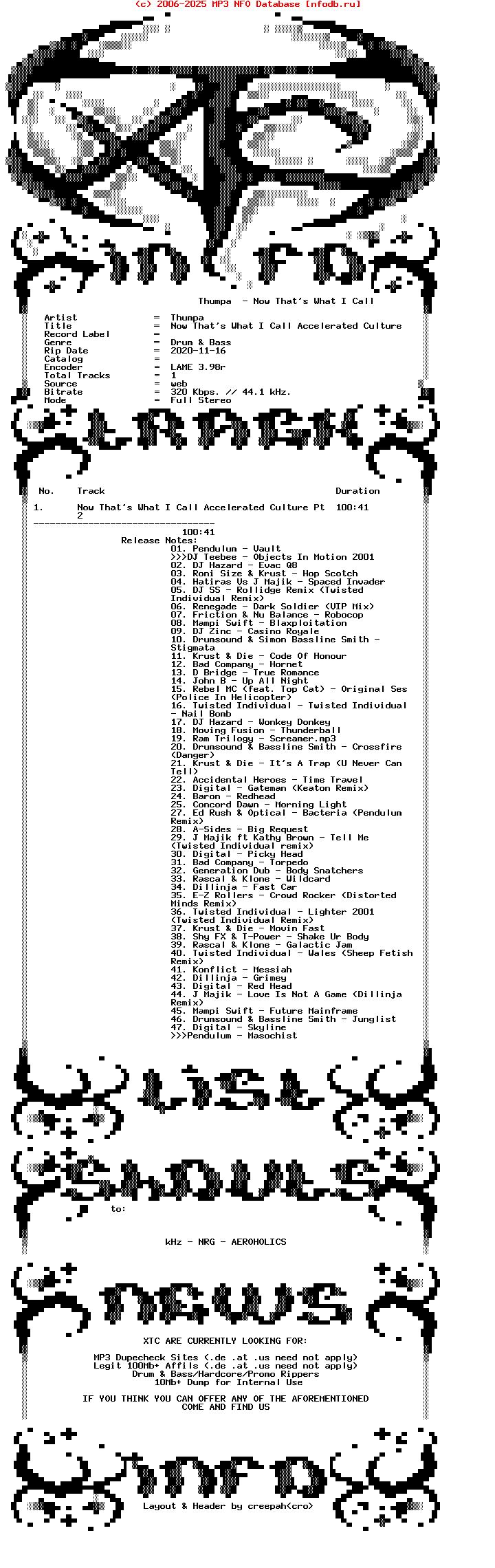 Thumpa-Now_Thats_What_I_Call_Accelerated_Culture_Part_2-2020-XTC