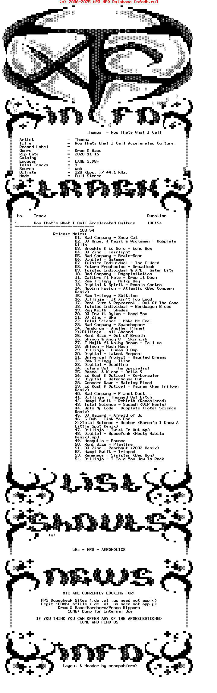 Thumpa-Now_Thats_What_I_Call_Accelerated_Culture-2020-XTC