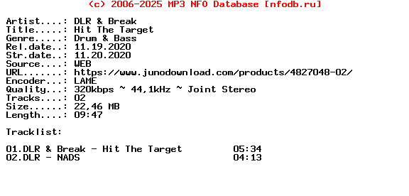 Dlr_And_Break-Hit_The_Target-(SS006)-WEB-2020